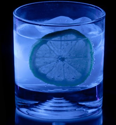 Why does your gin and tonic glow blue in ultraviolet light?